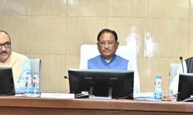 मुख्यमंत्री श्री विष्णु देव साय ने कलेक्टर्स कॉन्फ्रेंस में दिखाई सख्ती — कहा, “जनहित में लापरवाही बर्दाश्त नहीं की जाएगी