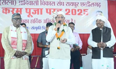 CM Sai attends Karma Parab Festival 2025