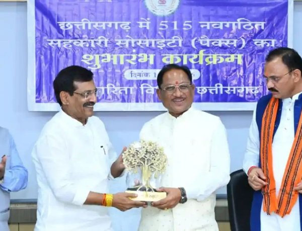 PACS Launch: CM विष्णुदेव साय ने लॉन्च की 515 PACS, किसानों को गांव में ही मिलेंगी सभी सुविधाएं